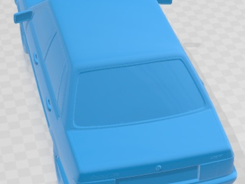 Audi 80 B2 1985 Printable Car 3D Print Model