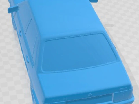 Audi 80 B2 1985 Printable Car 3D Print Model