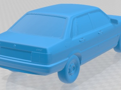 Audi 80 B2 1985 Printable Car 3D Print Model