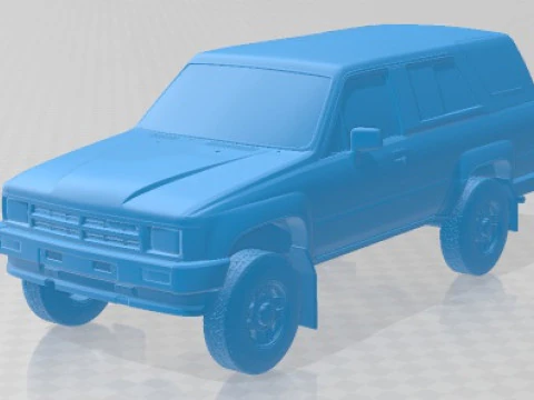 Toyota 4Runner 1986 Printable Car 3D Print Model