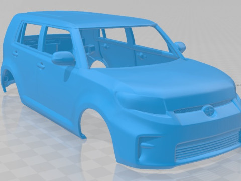 Scion xB 2012 Printable Body Car 3D-Druckmodell