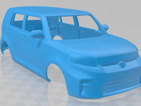 Scion xB 2012 Printable Body Car 3D Print Model