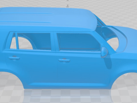 Scion xB 2012 Printable Body Car 3D-Druckmodell