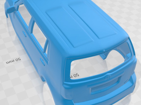 Scion xB 2012 Printable Body Car 3D-Druckmodell