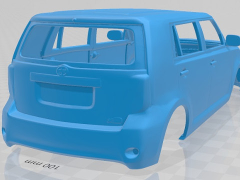 Scion xB 2012 Printable Body Car 3D-Druckmodell