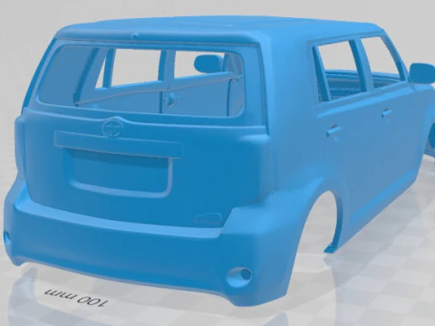 Scion xB 2012 Printable Body Car 3D Print Model