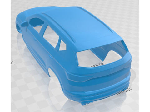 Seat Ateca Cupra 2018 Printable Body Car 3D प्रिंट मॉडल