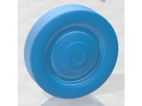 Simca 1000 Printable Car 3D Print Model