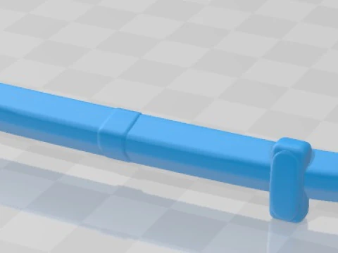 Simca 1000 Printable Car 3D Print Model
