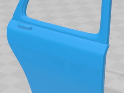 Simca 1000 Printable Car 3D Принт Модель