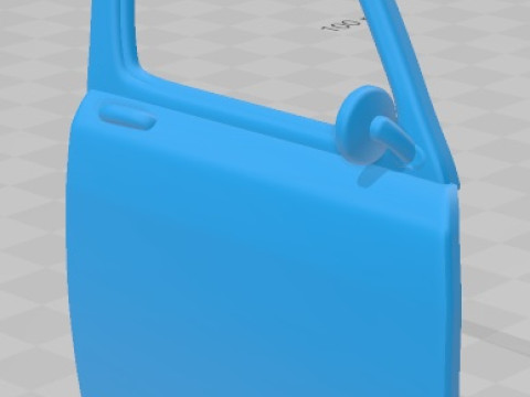 Simca 1000 Printable Car 3D Принт Модель