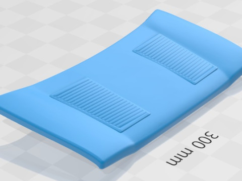Simca 1000 Printable Car 3D Принт Модель