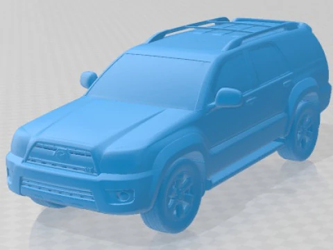 Toyota 4runner 2009 Printable Car 3D Print Model