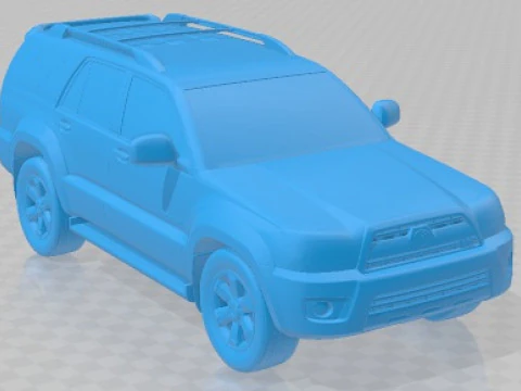 Toyota 4runner 2009 Printable Car 3D Print Model