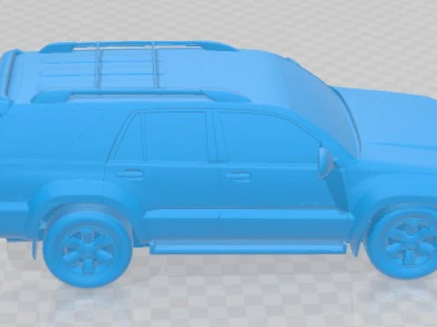 Toyota 4runner 2009 Printable Car 3D Print Model