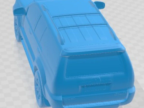 Toyota 4runner 2009 Printable Car 3D Print Model