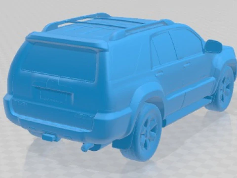 Toyota 4runner 2009 Printable Car 3D Print Model