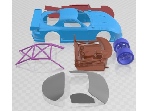 Mazda RX7 1996 Printable Car 3D Принт Модель
