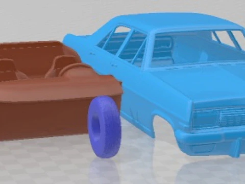 Opel Diplomat A 1964 Printable Car 3D Print Model