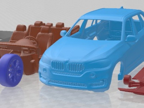 X5 2014 Printable Car 3D Print Model