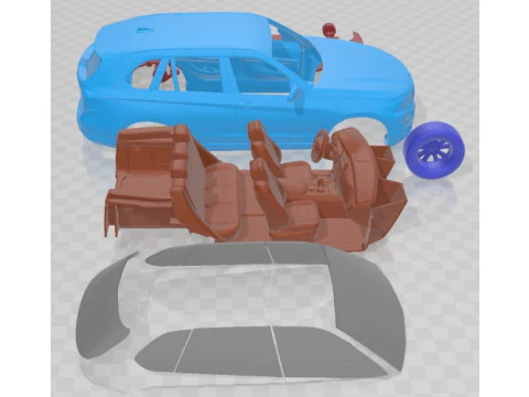 X5 2014 Printable Car 3D Print Model