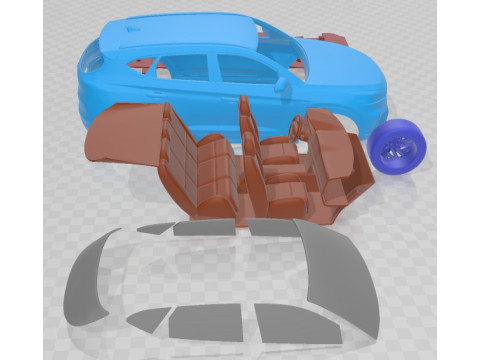 Hyundai Tucson N Line 2019 Printable Car 3D Print Model