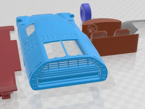 Mazda RX 500 1970 Printable Car 3D Print Model