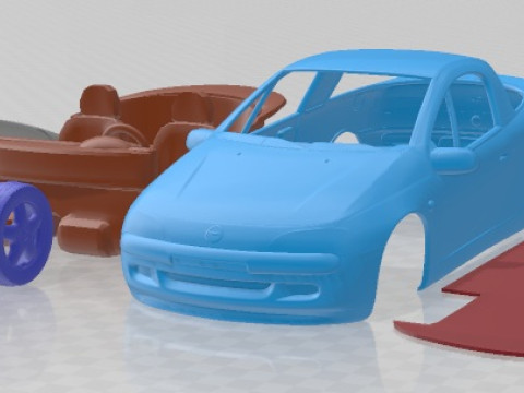 Opel Tigra 1994 Printable Car 3D Print Model