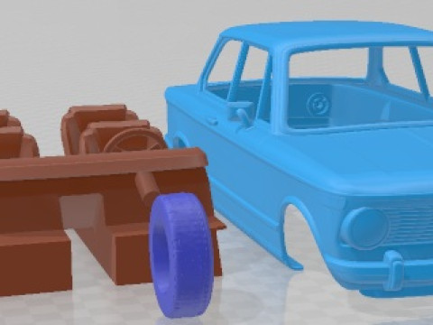 2002 1968 Printable Car Modèles 3D en vedette