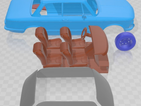 2002 1968 Printable Car Modèles 3D en vedette