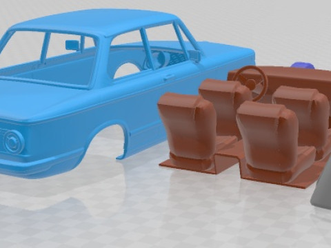 2002 1968 Printable Car Modèles 3D en vedette