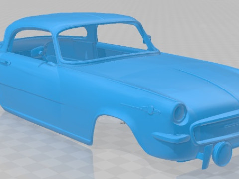 Skoda 1000 Printable Body Car Model do druku 3D