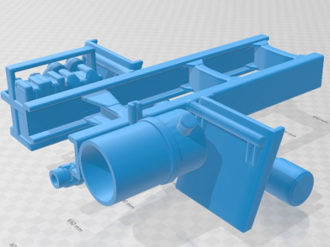 Steyr Plus 91 1491 1978 Printable Truck 3Dプリントモデル