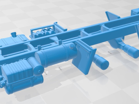 Steyr Plus 91 1491 1978 Printable Truck 3Dプリントモデル
