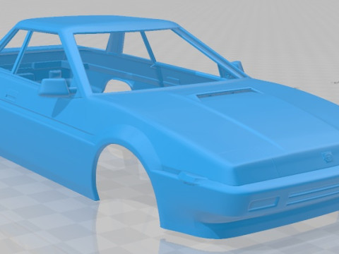 Subaru XT 1985 Printable Body Car 3D Принт Модель