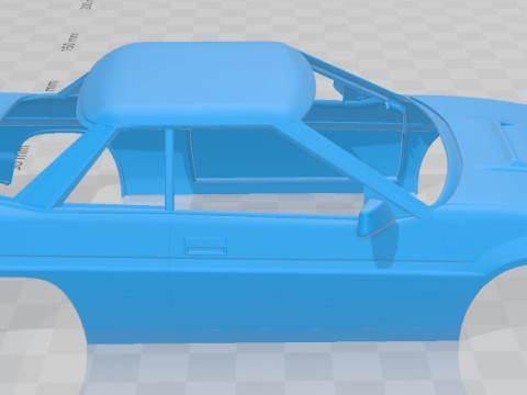 Subaru XT 1985 Printable Body Car 3D Принт Модель