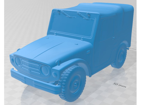 Suzuki Jimny 1970 Printable Car Modelo de impresión 3D