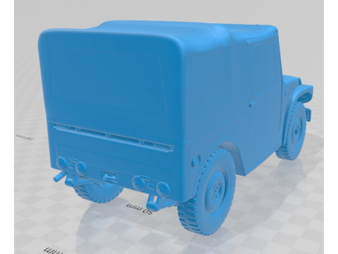 Suzuki Jimny 1970 Printable Car Modello di stampa 3D