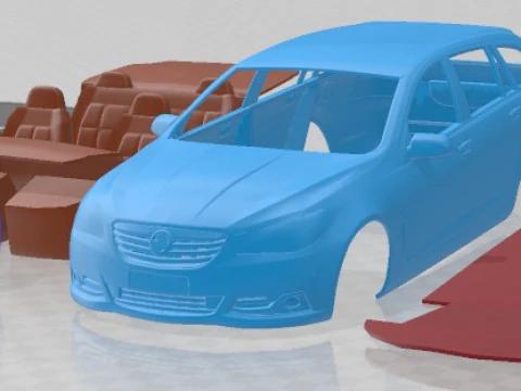 Автомобиль для печати Holden VF Commodore Calais V Sportwagon 2013 3D Принт Модель