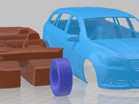 Holden VF Commodore Calais V Sportwagon 2013 Printable Car 3D Print Model