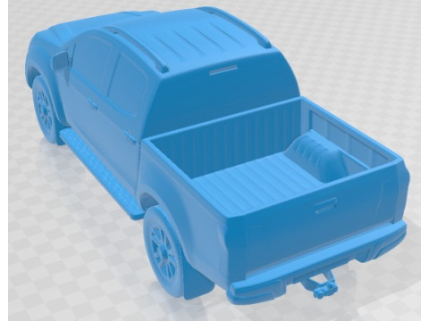 Isuzu D Max Double Cab Huntsman 2014 Printable Car 3D Print Model