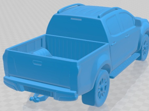 Isuzu D Max Double Cab Huntsman 2014 Printable Car 3D Print Model