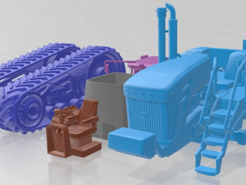 John Deere 9630T Printable 3D 打印模型