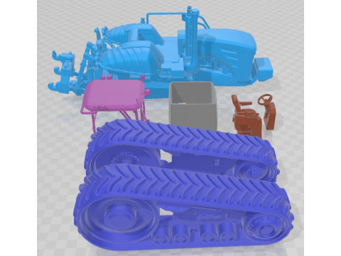 John Deere 9630T Printable Modello di stampa 3D