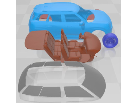 Mini John Cooper Works Aceman Printable Car Modelo de Impressão 3D