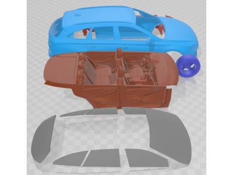 Hyundai I30 Wagon N Line 2020 Printable Car 3D-Druckmodell
