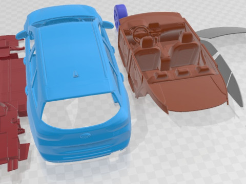 Hyundai I30 Wagon N Line 2020 Printable Car 3D-Druckmodell