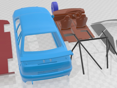 Holden Commodore Race Car 1993 Printable 3D Print Model