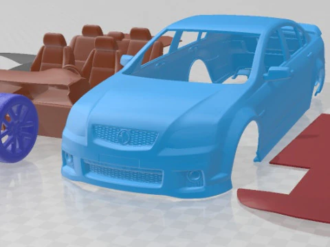 Автомобиль для печати Holden Commodore 2011 Sedan 3D Принт Модель