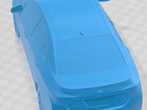 Toyota Corolla S 2014 USA Printable Car 3D-printmodel